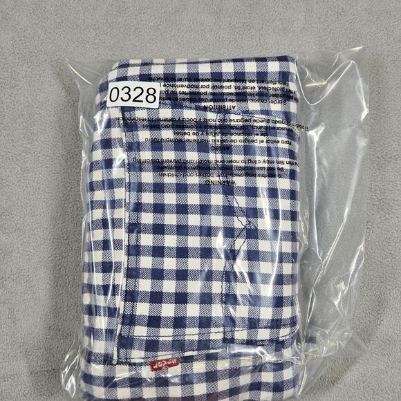 Levi’s 504 Shorts Men's Size 38 Blue Checkered Preppy Outdoor Retro Skater - Picture 10 of 10